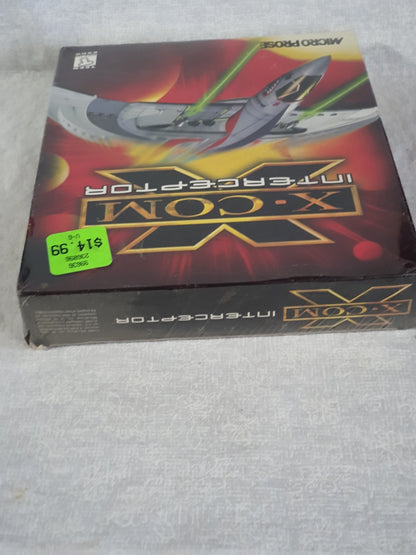 X-COM Interceptor (1999) PC NEW Factory Sealed BIG BOX US Retail Store Edition 1st Print - MicroProse Space Combat Sim RARE Collector VGA!!!