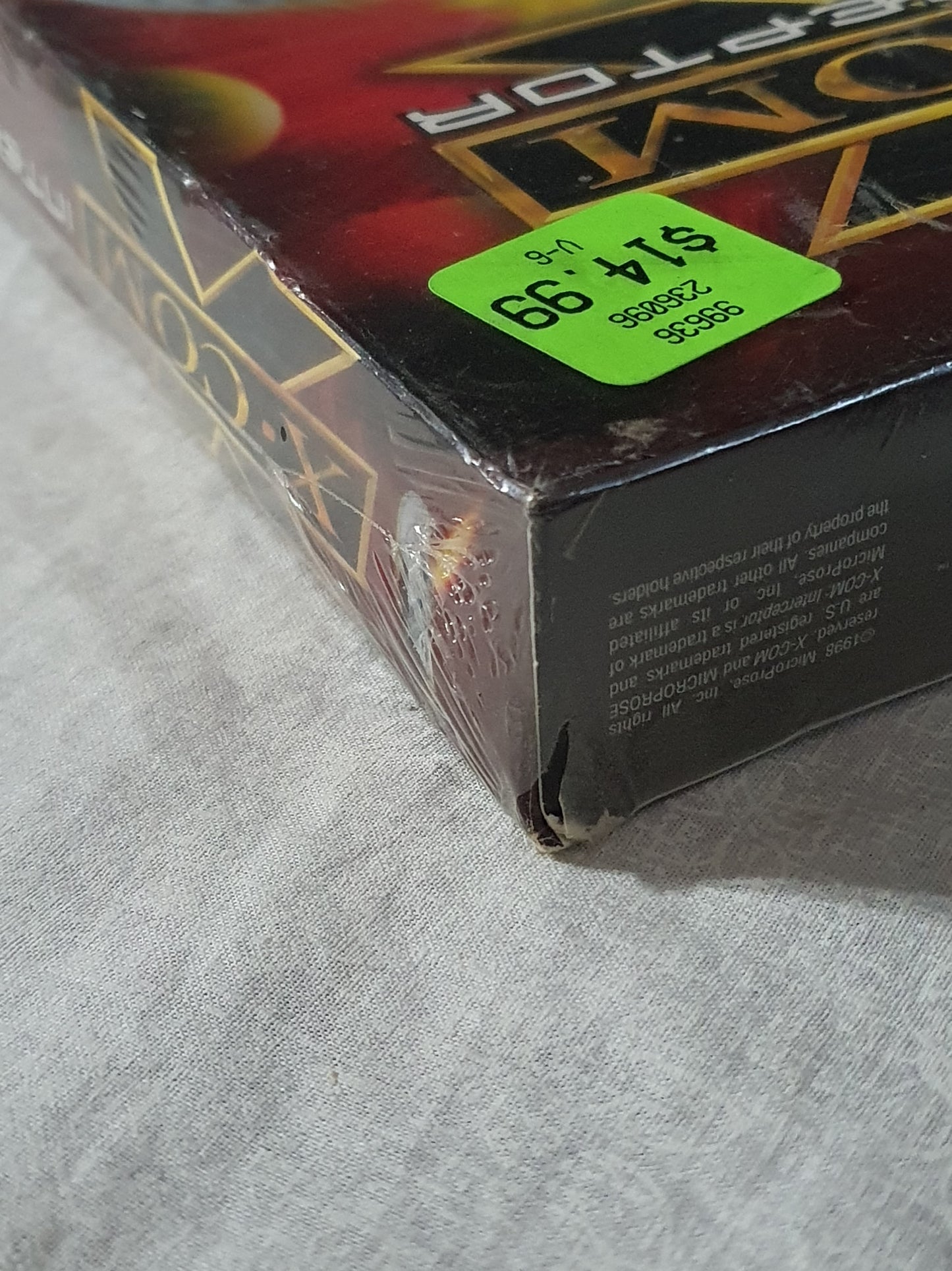 X-COM Interceptor (1999) PC NEW Factory Sealed BIG BOX US Retail Store Edition 1st Print - MicroProse Space Combat Sim RARE Collector VGA!!!