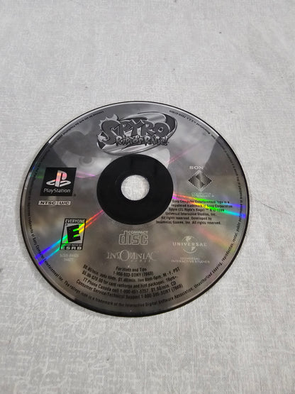 Spyro Ripto's Rage Greatest Hits Sony PlayStation 1 PS1 1999 Y2K Retro Classic Platformer - Insomniac Games - Tested Works - Y2K Era