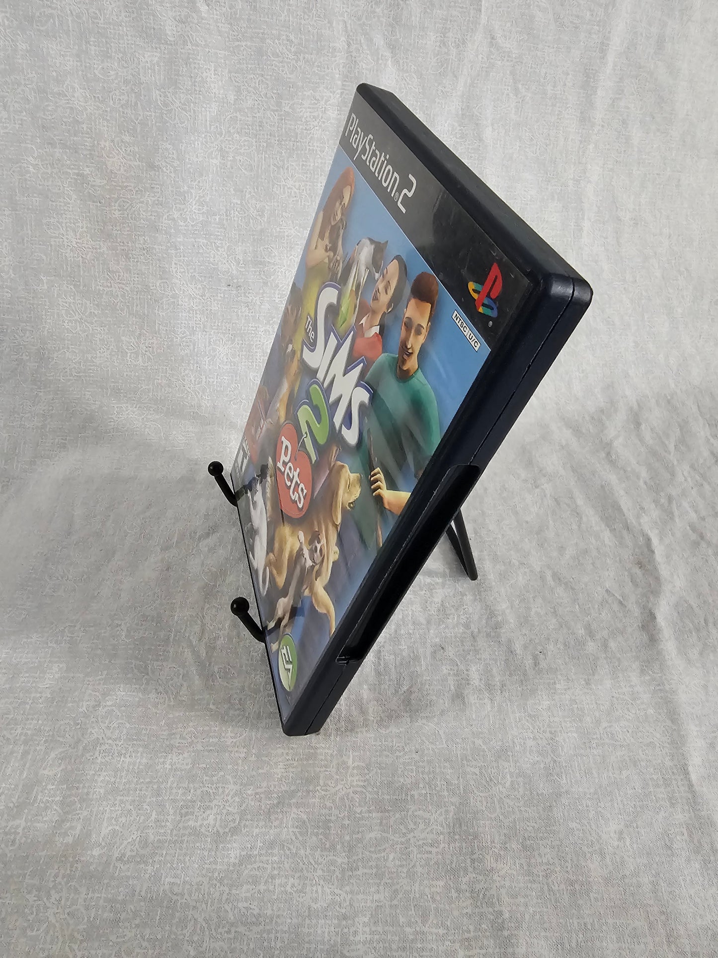 The Sims 2 Pets PS2 PlayStation 2 2005 Complete W/ Manual CIB Disc Good Tested Works - Case Manual Disc - EA Simulation Game