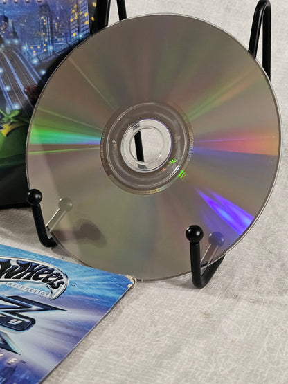 Hot Wheels Velocity X Maximum Justice Sony PS2 2002 CIB w/ Manual Registration Card - Complete Case Manual - Racing Battle Game Tested