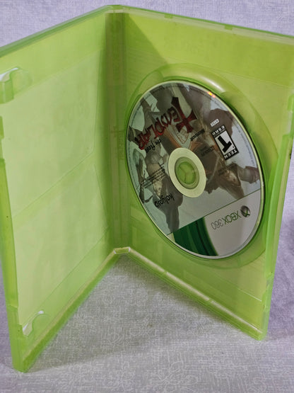 The First Templar Microsoft Xbox 360 2011 Disc Good Tested Case Good - Action Adventure Game - Co-op - Kalypso Media - No Manual