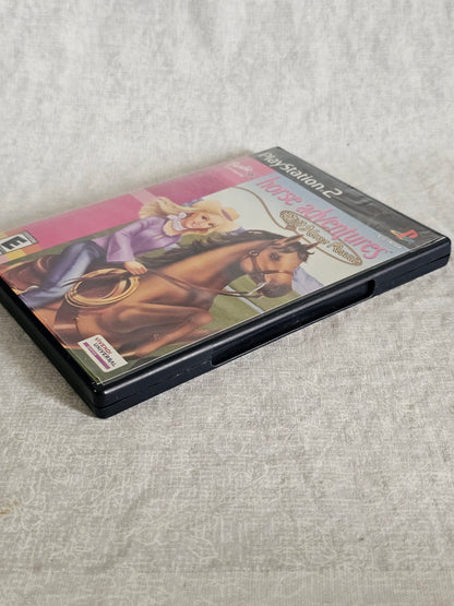 Barbie Horse Adventures Wild Horse Rescue PS2 PlayStation 2 2003 Y2K - Disc Good Tested - Case Good - No Manual - Barbie Game