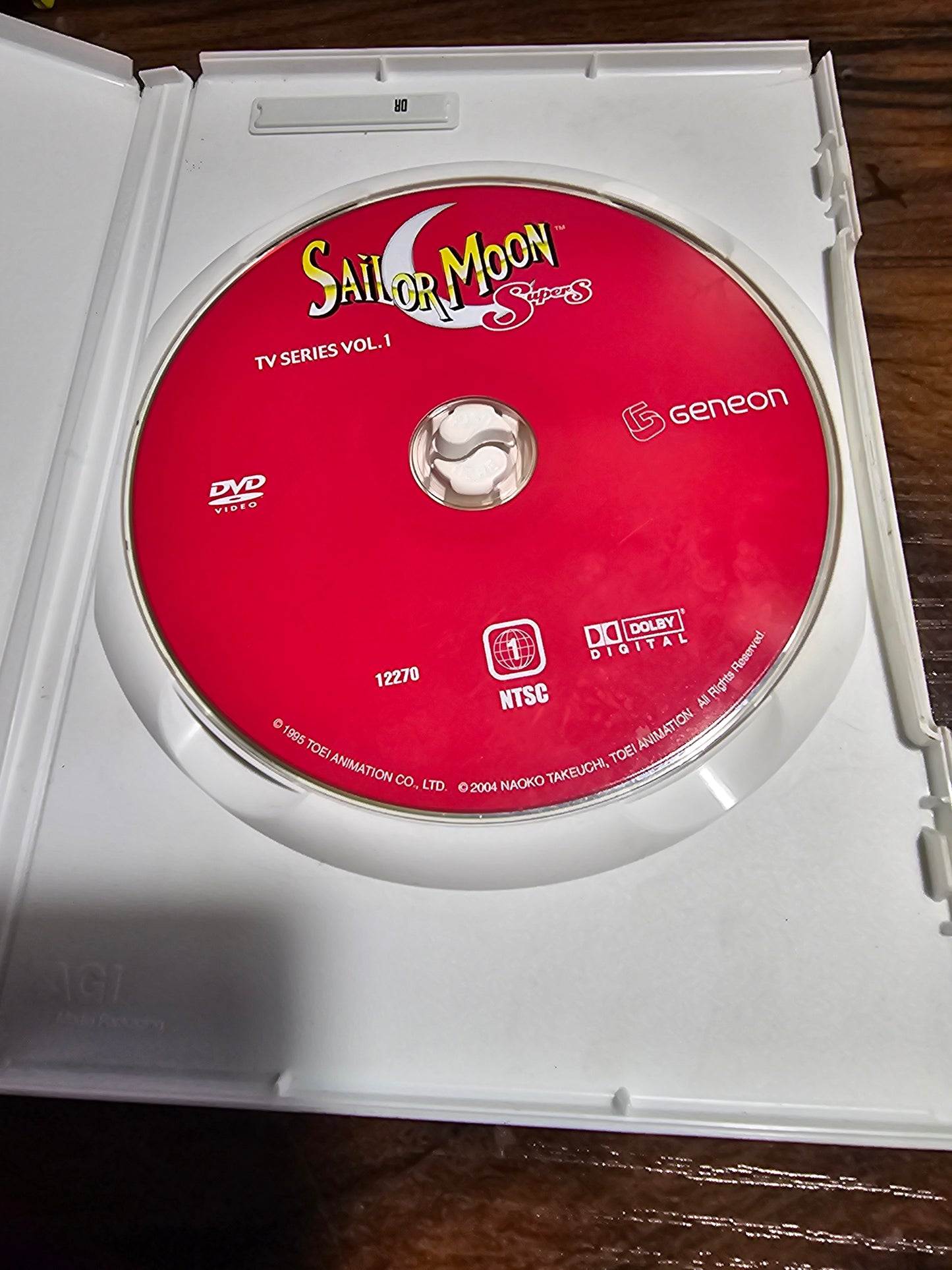 Sailor Moon Super S Signature Series Vol 1 Pegasus DVD Uncut 2004 Y2K English