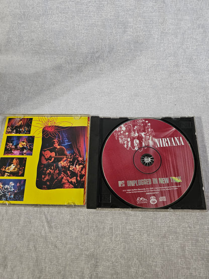 Nirvana: MTV Unplugged In New York Grunge Alt Rock Kurt Cobain DGCD-24727 1994