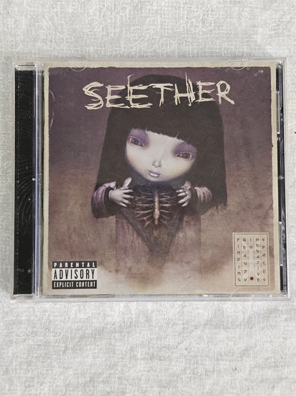 Seether Finding Beauty In Negative Spaces CD 2007 Wind-Up Alt Rock Tested [PA]