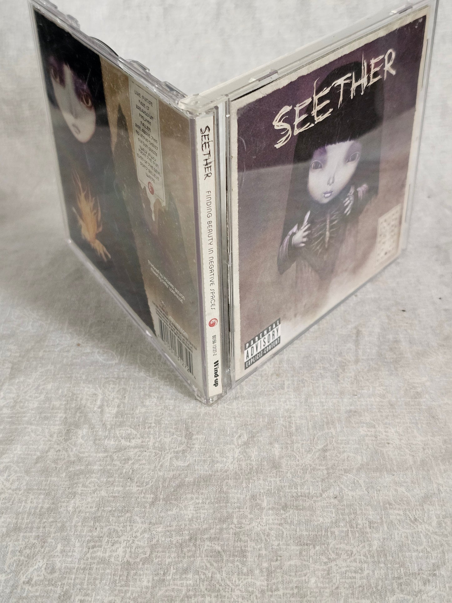 Seether Finding Beauty In Negative Spaces CD 2007 Wind-Up Alt Rock Tested [PA]