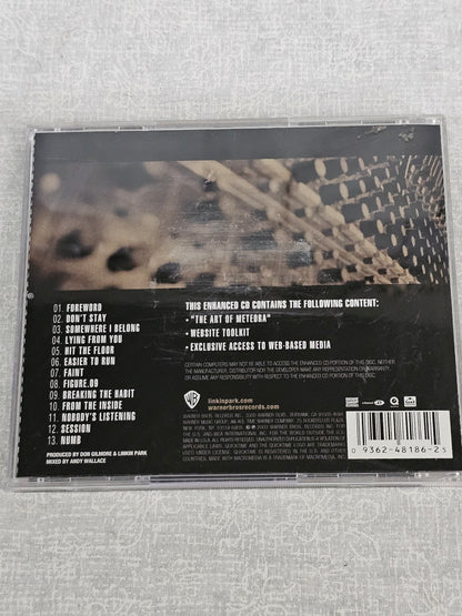 Linkin Park: Meteora Music CD Album 2003 Y2K Retro Goth With Registration Card