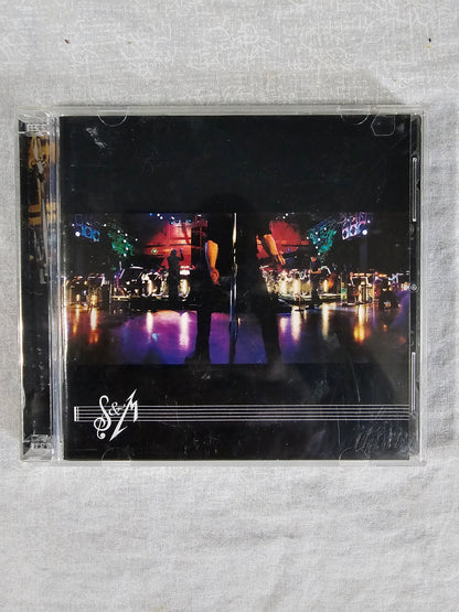 Metallica S&M 2 Disc CD 1999 Symphony Metal Live San Francisco Orchestra Elektra Collector Double Album Enter Sandman Original Pressing Set