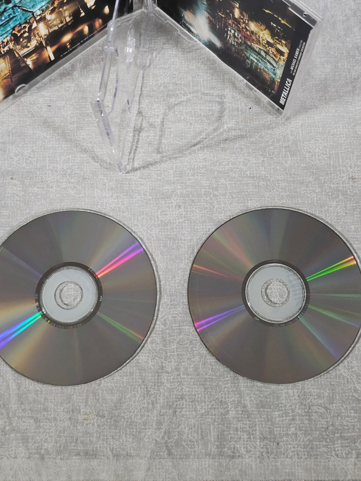 Metallica S&M 2 Disc CD 1999 Symphony Metal Live San Francisco Orchestra Elektra Collector Double Album Enter Sandman Original Pressing Set