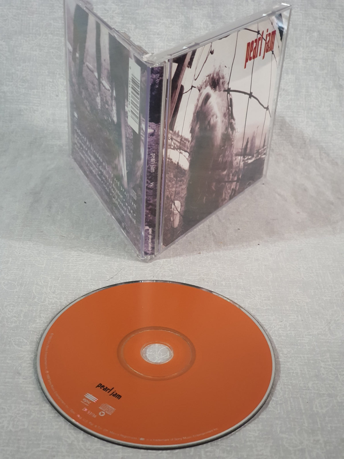 Pearl Jam Self Titled CD Epic Associated Zk 53136 2006 Avocado Alternative Rock Grunge Collector Original Pressing World Wide
