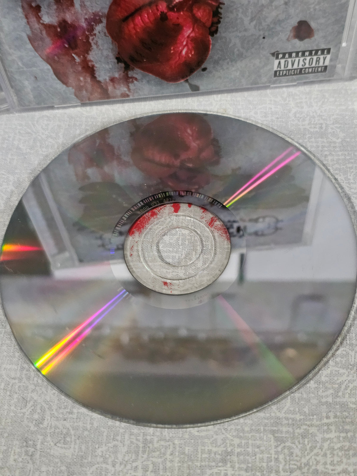 Papa Roach Getting Away Murder PA CD 2004 Geffen Records Alt Rock Scars Last Resort Tested Collector Original Pressing Edition