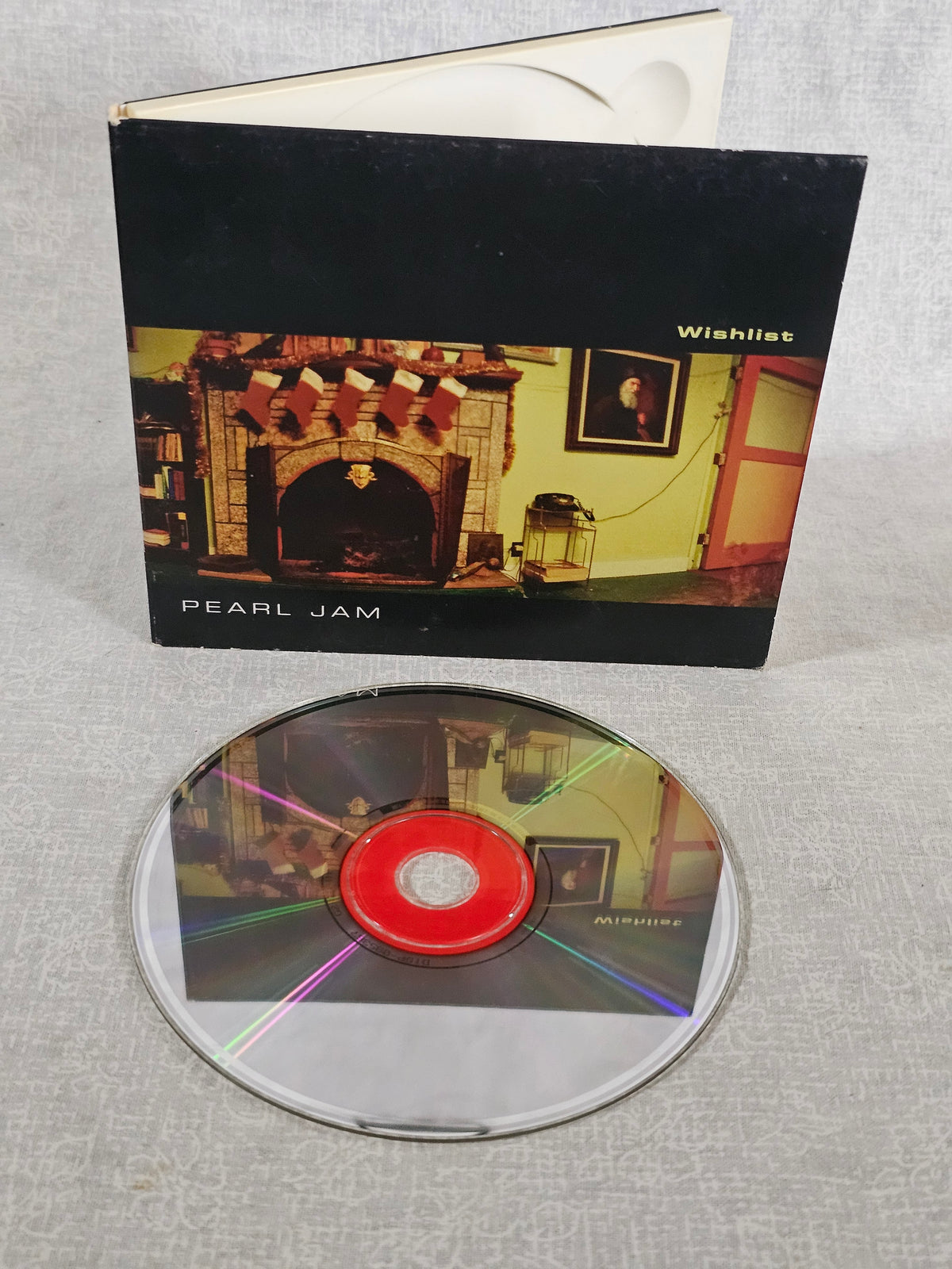 Pearl Jam Wishlist U Brain Of J CD 1998 Epic 34K 78896 Single Grunge Alt Rock Yield Era Collector Rare Import Original Pressing