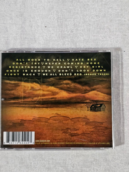 Adakain Never Coming Home CD 2015 Heavy Metal Underground Independent Release Rare Collector Original Pressing Thrash Groove Album Tested
