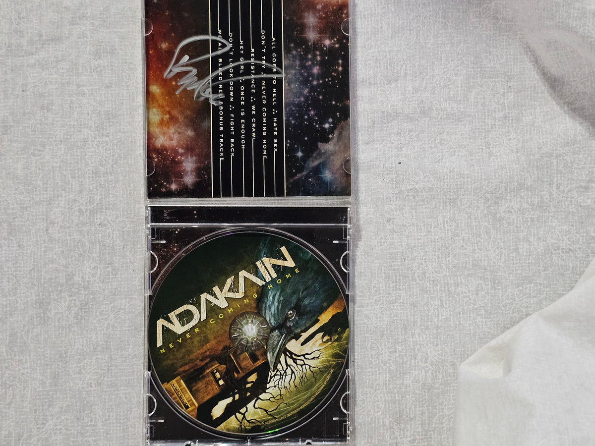 Adakain Never Coming Home CD 2015 Heavy Metal Underground Independent Release Rare Collector Original Pressing Thrash Groove Album Tested