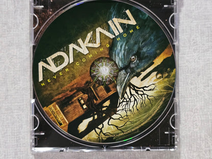 Adakain Never Coming Home CD 2015 Heavy Metal Underground Independent Release Rare Collector Original Pressing Thrash Groove Album Tested