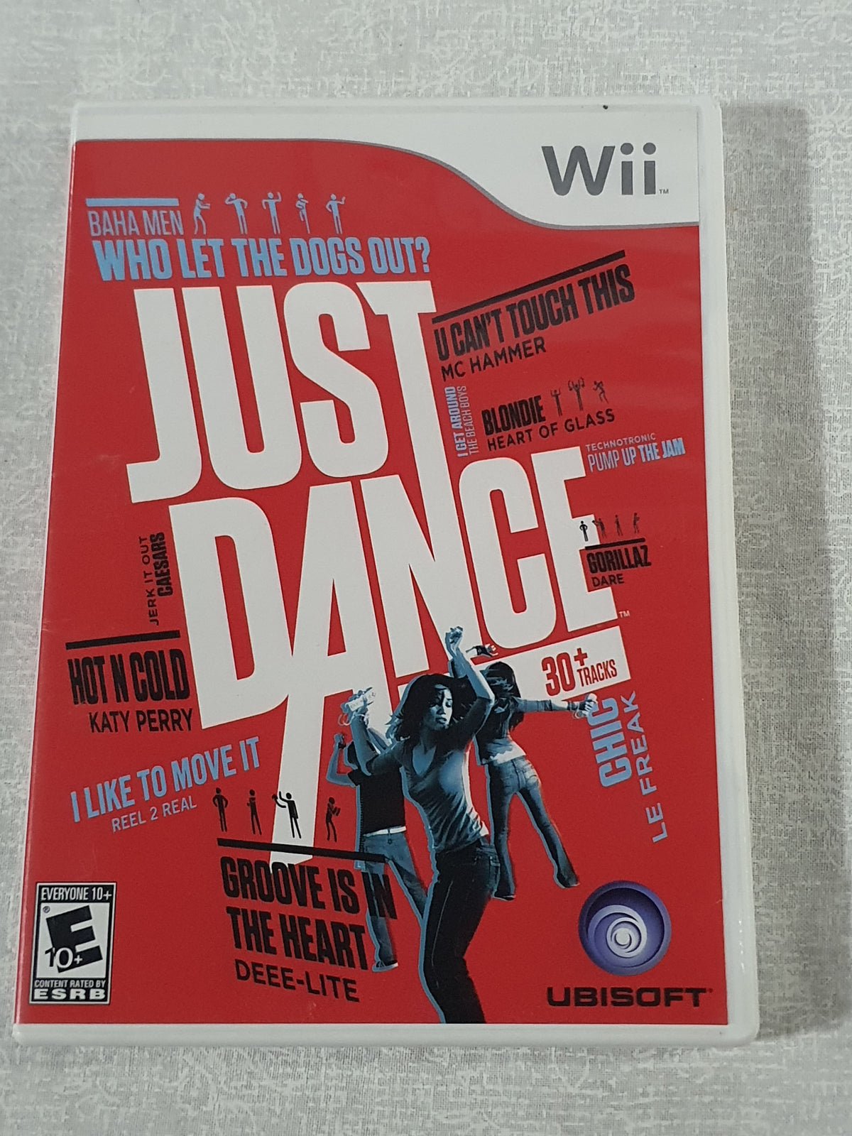 Just Dance Wii Disc Very Good Tested Nintendo 2009 Party Game Ubisoft Original Rhythm Music Collector Edition Family Fun Complete Case