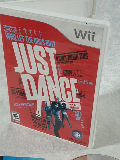 Just Dance Wii Disc Very Good Tested Nintendo 2009 Party Game Ubisoft Original Rhythm Music Collector Edition Family Fun Complete Case