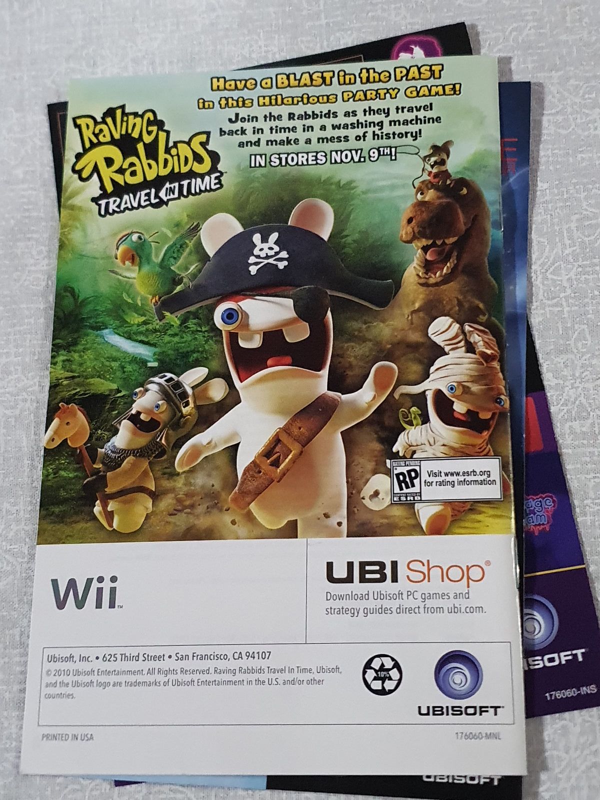 Just Dance 2 Wii Nintendo 2010 Party Game Disc Very Good Tested Ubisoft Sequel Rhythm Music Family Fun Collector Edition Complete Original Case