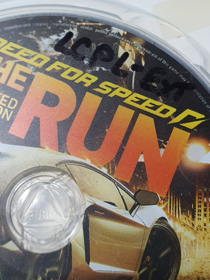 Need for Speed The Run PS3 Racing Game EA Black Box Tested Working Collector Edition Story Mode Frostbite Original Case 2011