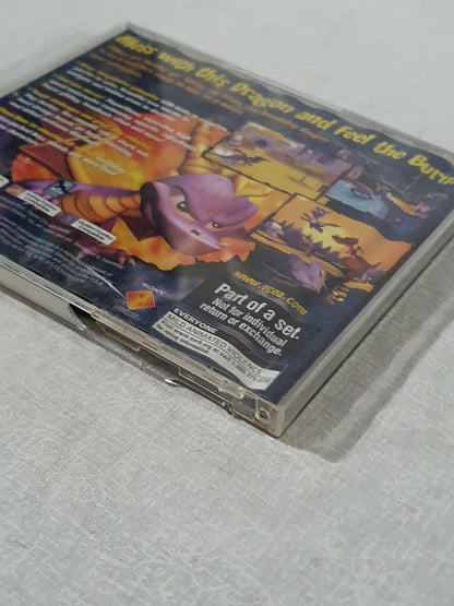 Spyro Year of the Dragon PS1 PlayStation 1 Very Good Disc Tested Working 2000 Insomniac Platformer Original Game Case Classic
