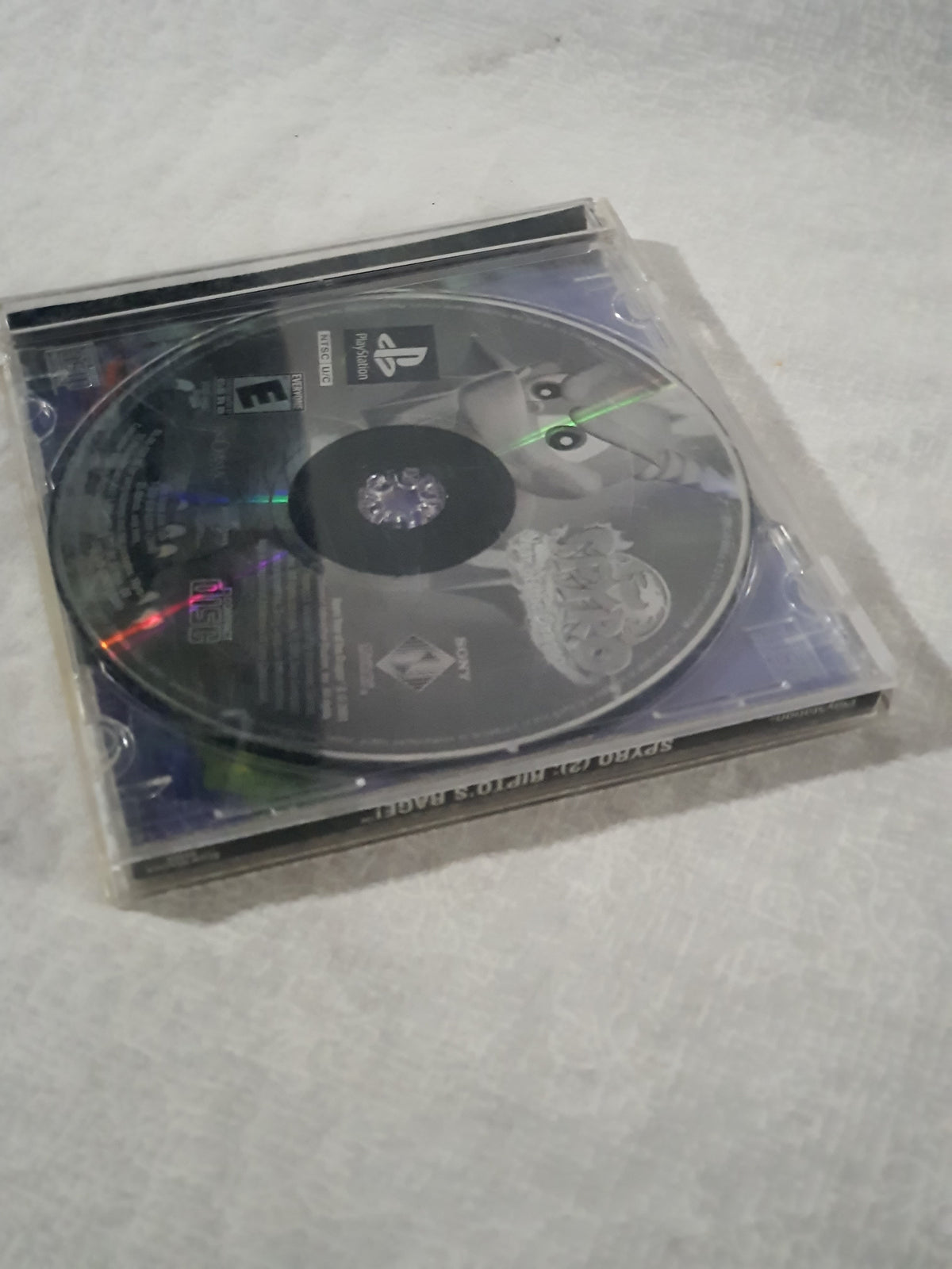 Spyro Year of the Dragon PS1 PlayStation 1 Very Good Disc Tested Working 2000 Insomniac Platformer Original Game Case Classic