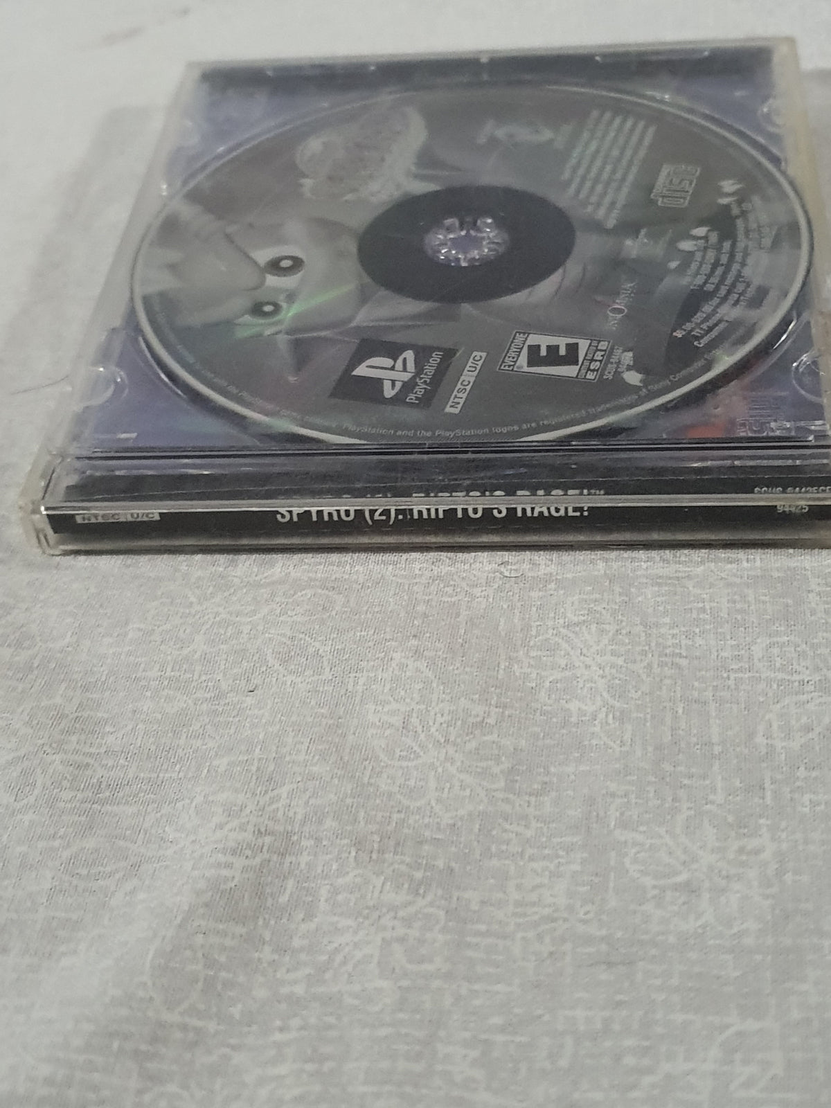 Spyro Year of the Dragon PS1 PlayStation 1 Very Good Disc Tested Working 2000 Insomniac Platformer Original Game Case Classic