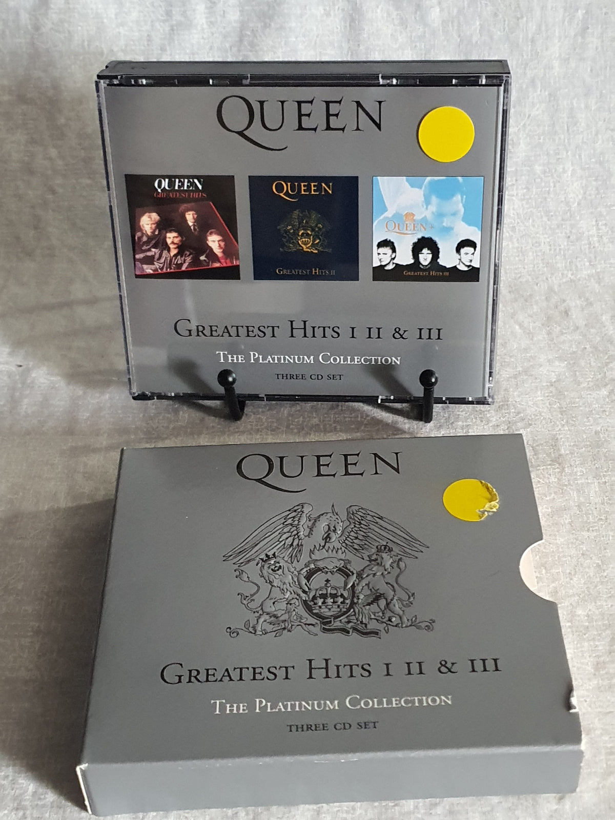 Queen I II III CD Lot 3 Albums Classic Rock Freddie Mercury Tested Very Good Original Pressing Collector Hollywood Remastered Box Set Essential