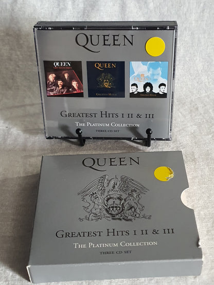 Queen I II III CD Lot 3 Albums Classic Rock Freddie Mercury Tested Very Good Original Pressing Collector Hollywood Remastered Box Set Essential
