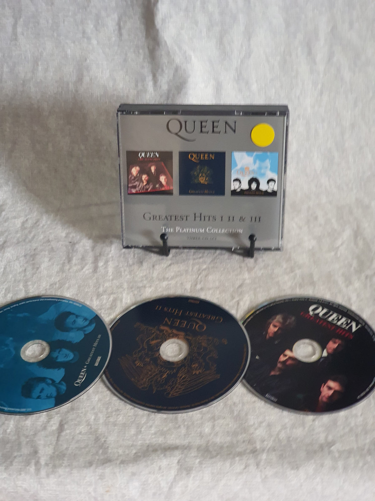 Queen I II III CD Lot 3 Albums Classic Rock Freddie Mercury Tested Very Good Original Pressing Collector Hollywood Remastered Box Set Essential