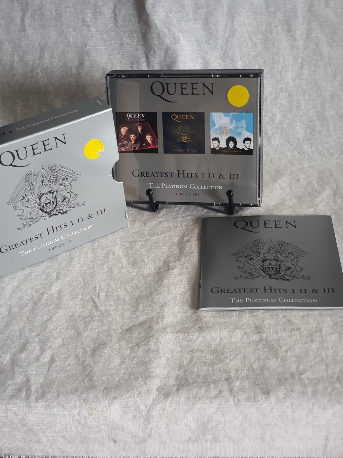 Queen I II III CD Lot 3 Albums Classic Rock Freddie Mercury Tested Very Good Original Pressing Collector Hollywood Remastered Box Set Essential