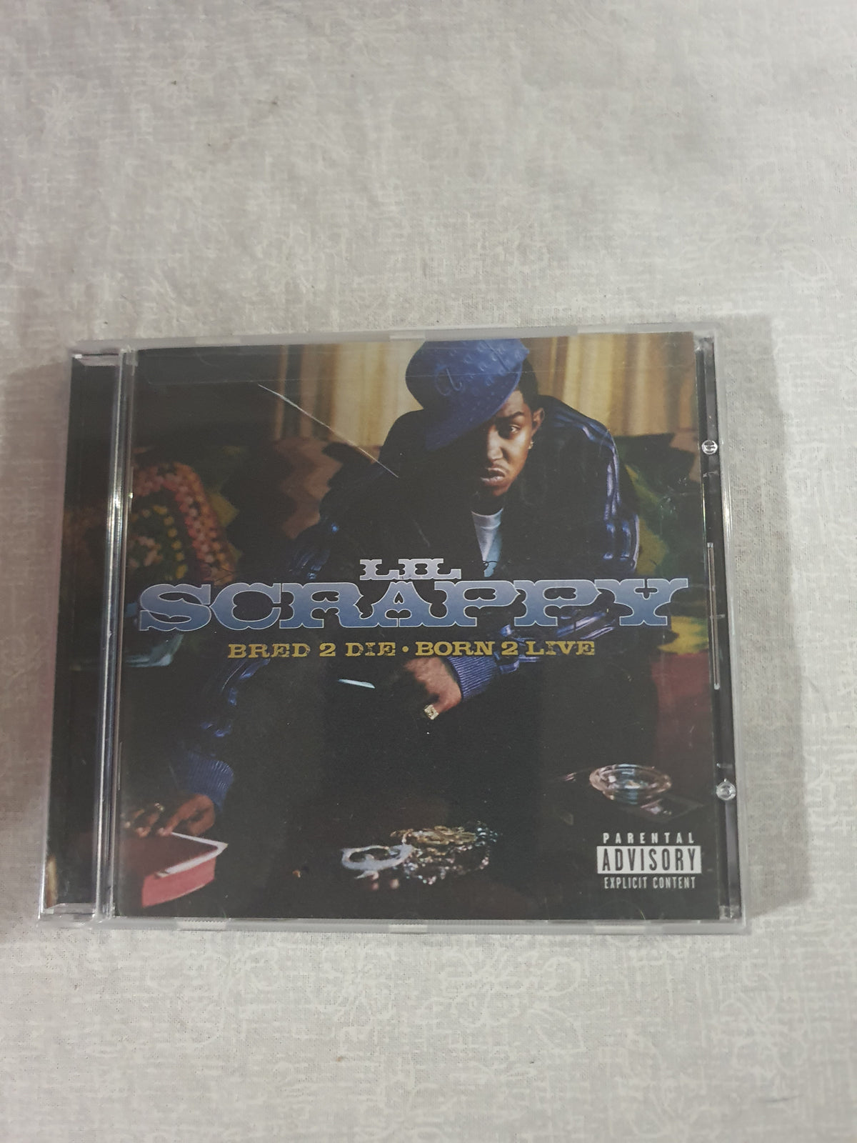 Lil Scrappy Bred 2 Die Born To Live CD Album 2006 Hip Hop Crunk Tested Great Collector BME G Unit Reprise Southern Classic Original