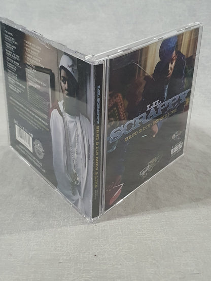Lil Scrappy Bred 2 Die Born To Live CD Album 2006 Hip Hop Crunk Tested Great Collector BME G Unit Reprise Southern Classic Original