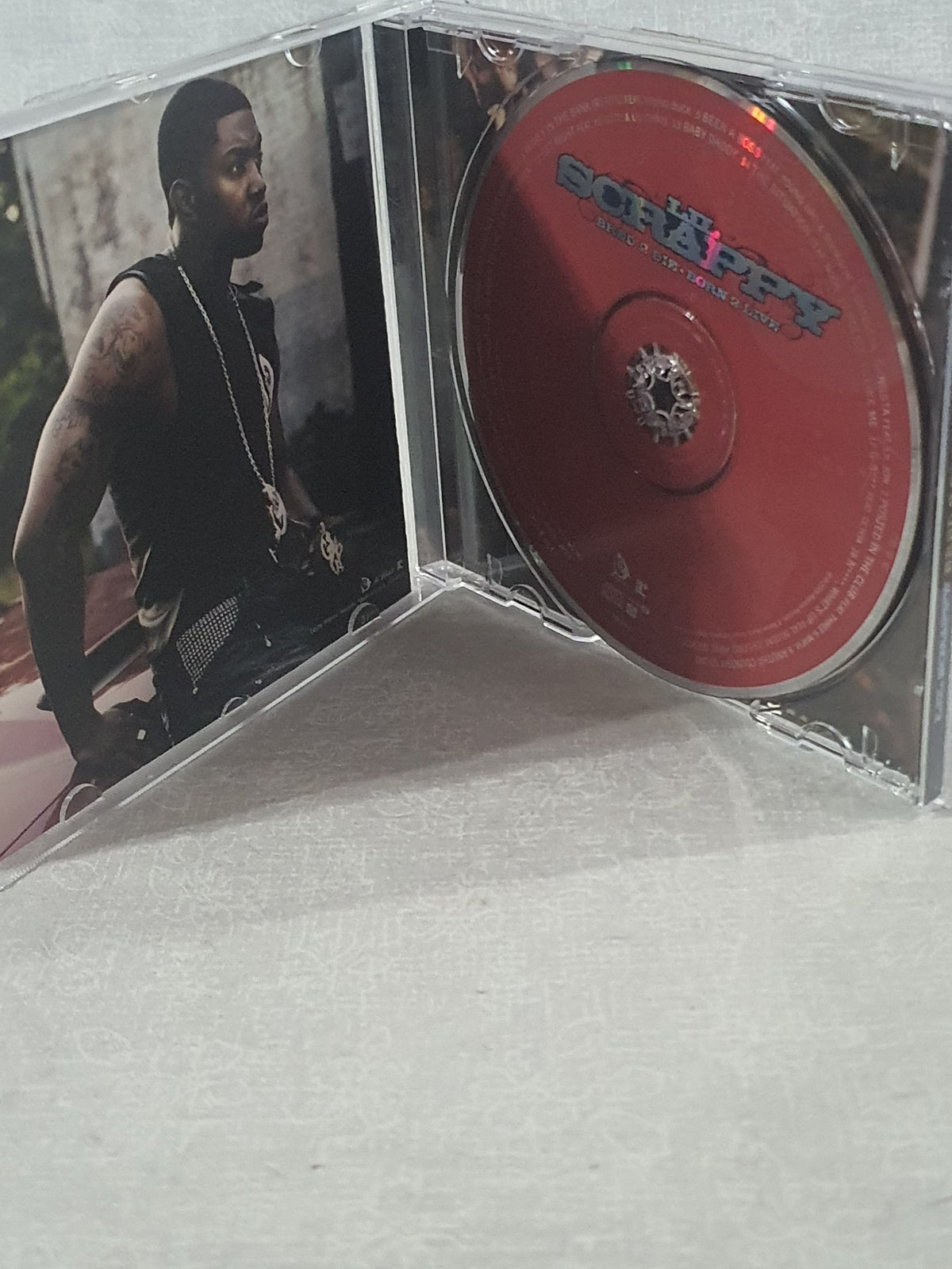 Lil Scrappy Bred 2 Die Born To Live CD Album 2006 Hip Hop Crunk Tested Great Collector BME G Unit Reprise Southern Classic Original