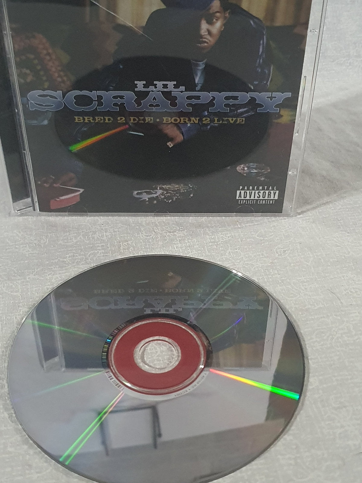 Lil Scrappy Bred 2 Die Born To Live CD Album 2006 Hip Hop Crunk Tested Great Collector BME G Unit Reprise Southern Classic Original