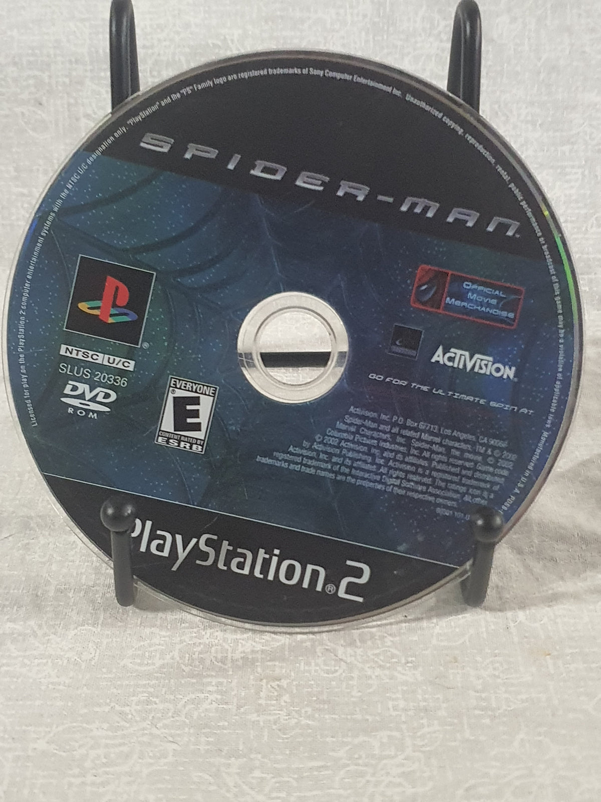 Spider-Man PS2 Black Label First Print 2002 Sony PlayStation 2 Tested Very Good Complete Collector Activision Treyarch Original Game Classic