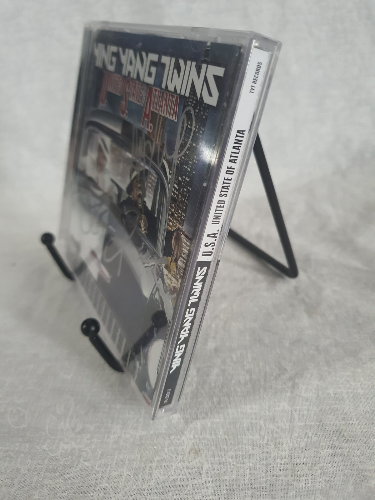 Ying Yang Twins United State Of Atlanta CD Signed Album 2005 Crunk Hip Hop Collector Autographed TVT Original Pressing Southern Rap Classic