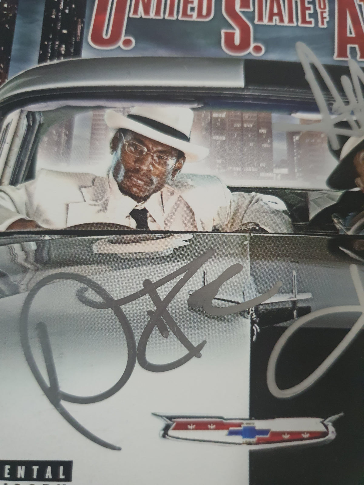 Ying Yang Twins United State Of Atlanta CD Signed Album 2005 Crunk Hip Hop Collector Autographed TVT Original Pressing Southern Rap Classic
