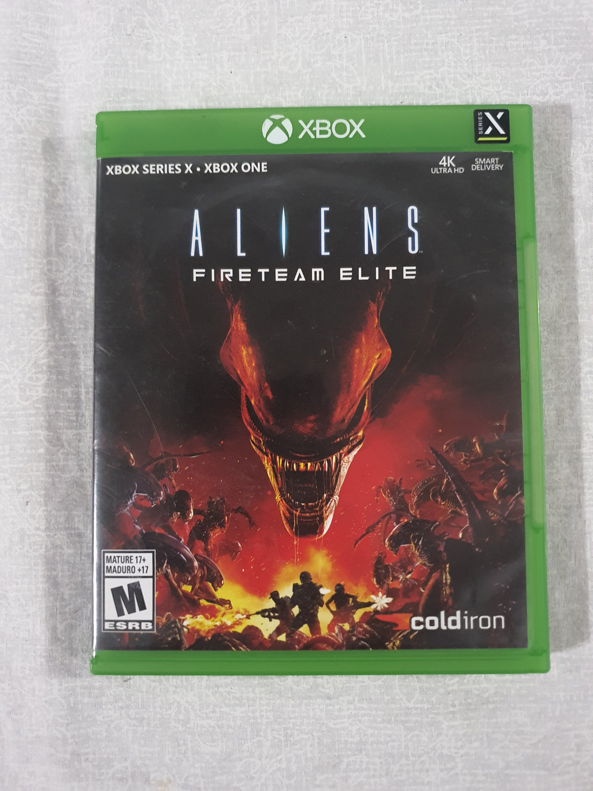 Aliens Fireteam Elite Xbox One Series X Game Very Good Tested Sci-Fi Shooter Complete Collector Cold Iron 2021 Co-op Survival Horror Original