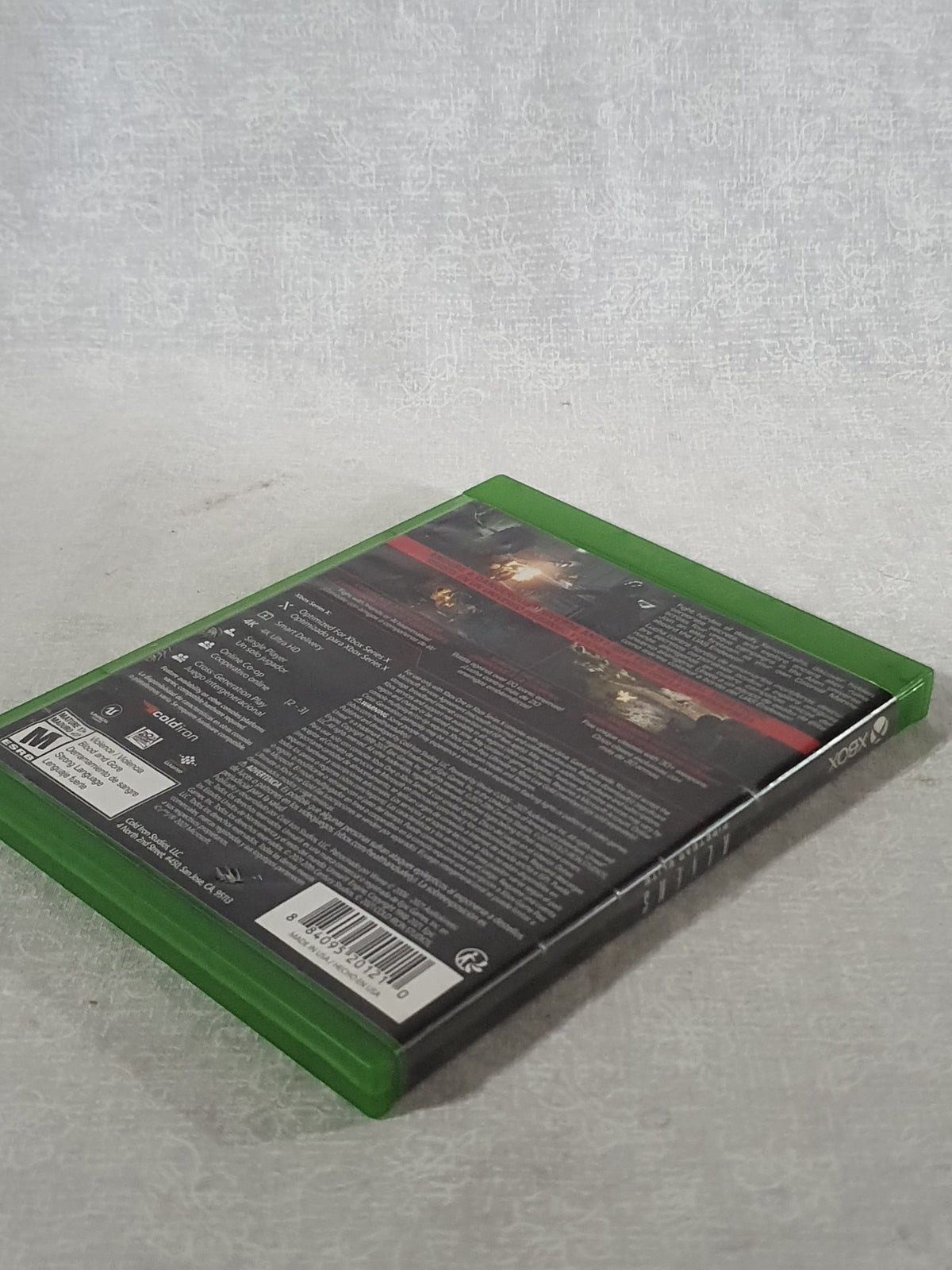 Aliens Fireteam Elite Xbox One Series X Game Very Good Tested Sci-Fi Shooter Complete Collector Cold Iron 2021 Co-op Survival Horror Original