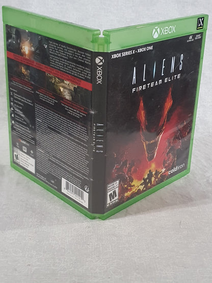 Aliens Fireteam Elite Xbox One Series X Game Very Good Tested Sci-Fi Shooter Complete Collector Cold Iron 2021 Co-op Survival Horror Original