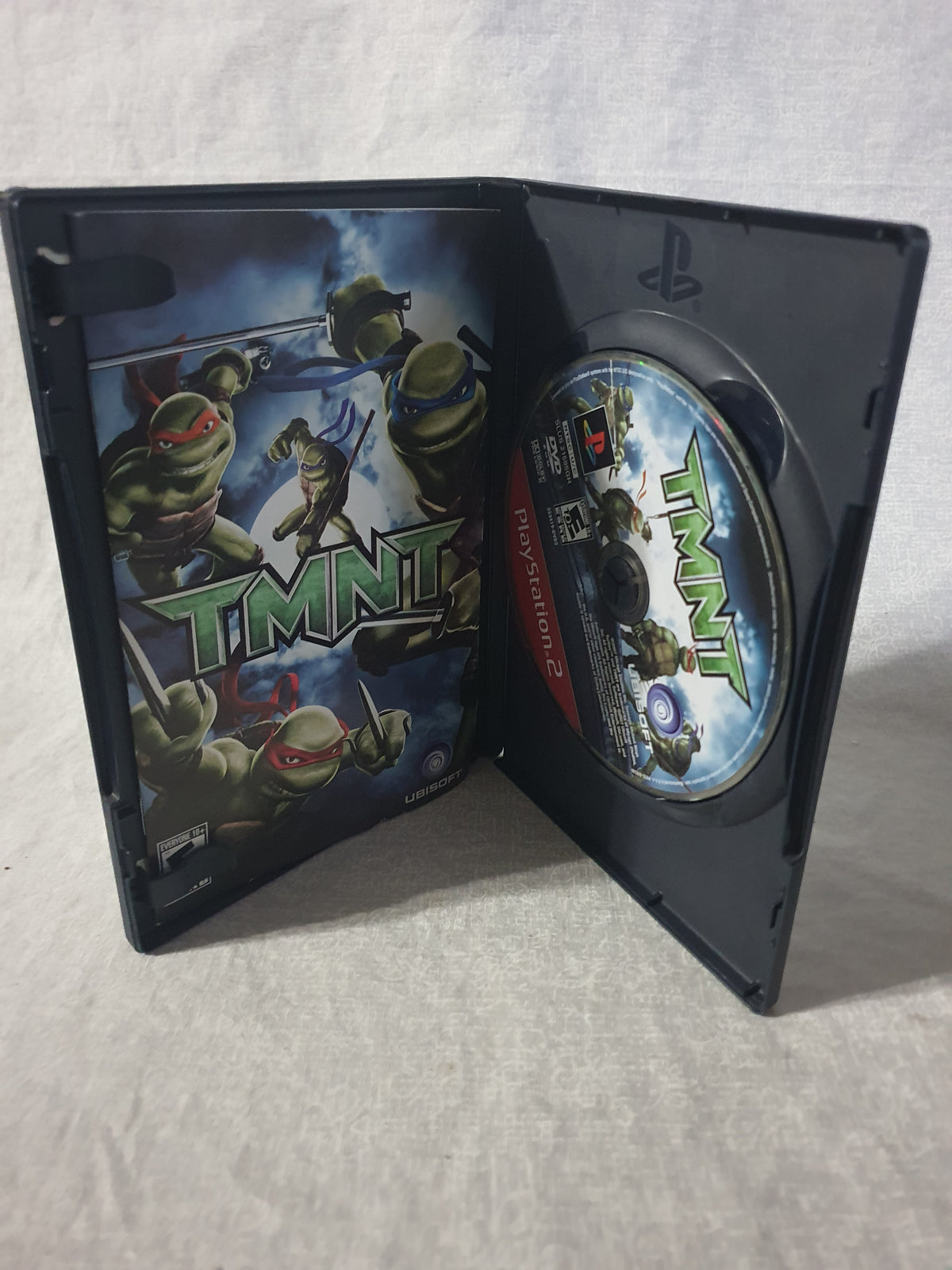 TMNT Teenage Mutant Ninja Turtles PS2 PlayStation 2 2007 Action Tested Very Good Complete Collector Ubisoft Movie Tie-In Original Game