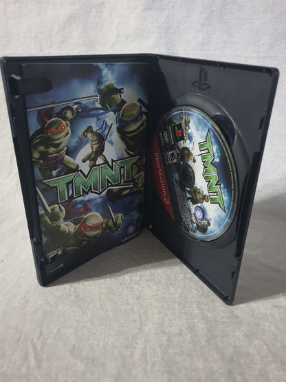 TMNT Teenage Mutant Ninja Turtles PS2 PlayStation 2 2007 Action Tested Very Good Complete Collector Ubisoft Movie Tie-In Original Game