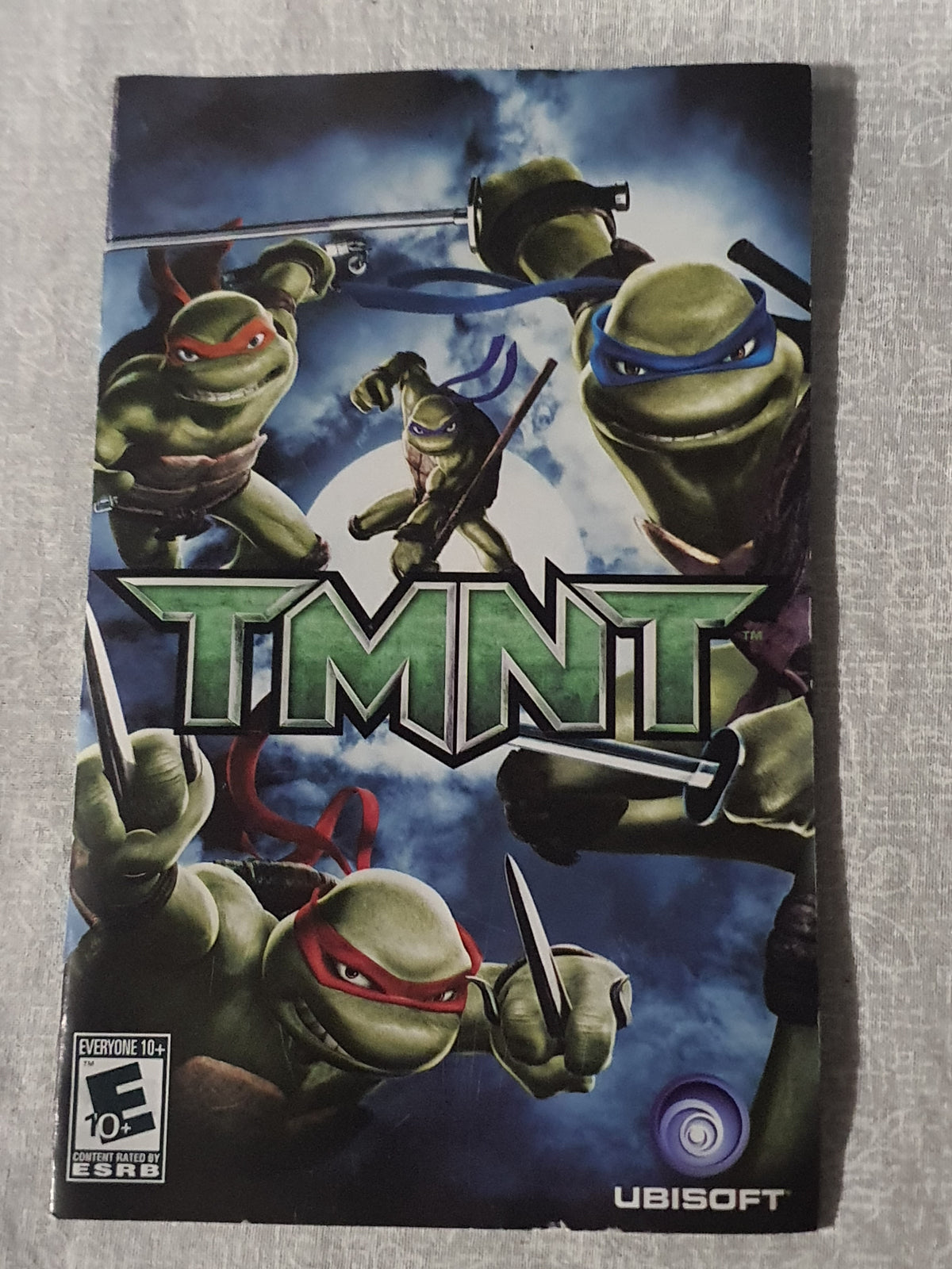 TMNT Teenage Mutant Ninja Turtles PS2 PlayStation 2 2007 Action Tested Very Good Complete Collector Ubisoft Movie Tie-In Original Game