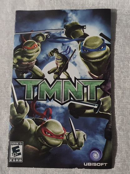 TMNT Teenage Mutant Ninja Turtles PS2 PlayStation 2 2007 Action Tested Very Good Complete Collector Ubisoft Movie Tie-In Original Game