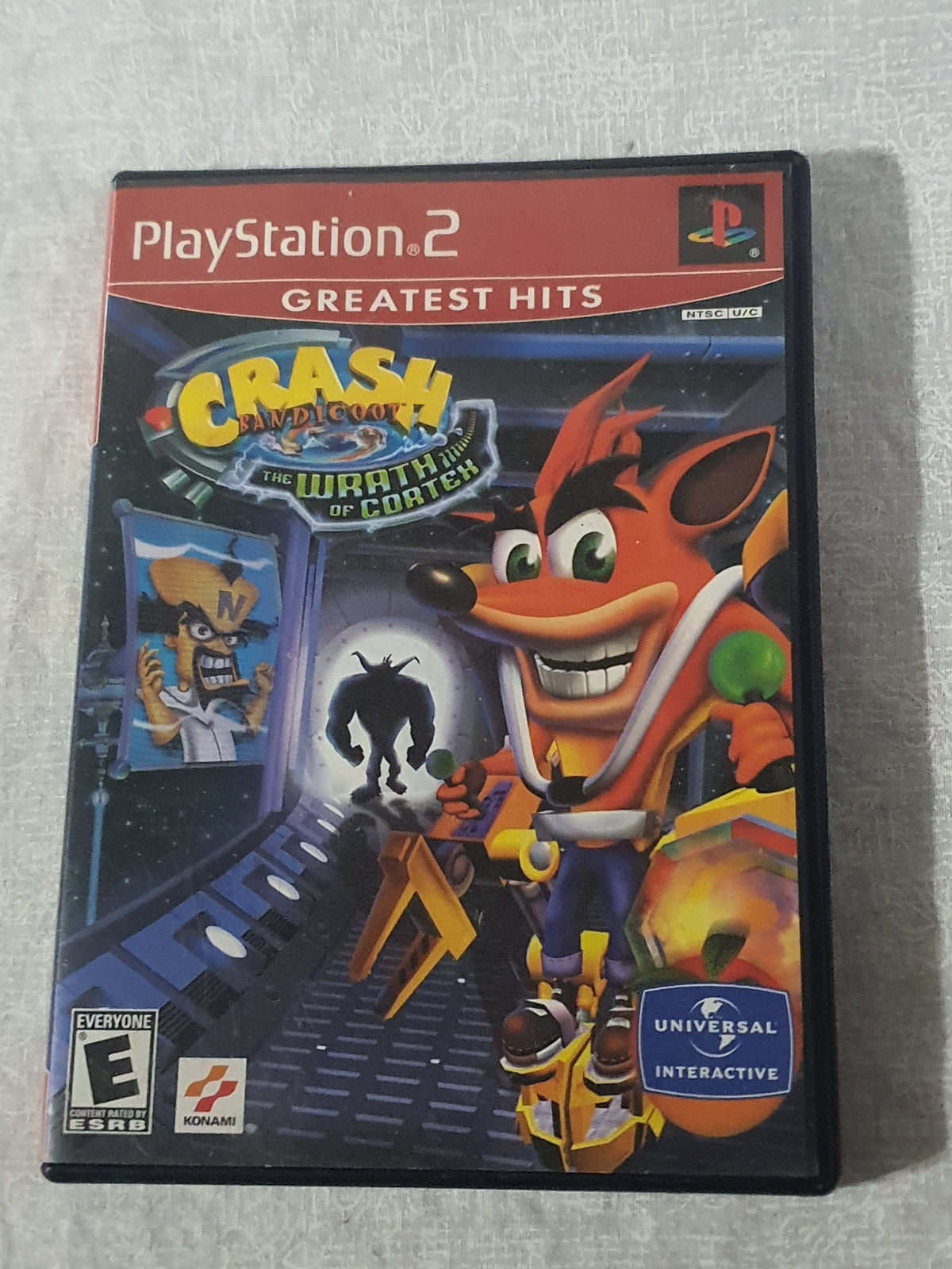 Crash Bandicoot Wrath Of Cortex PS2 PlayStation 2 2001 Platformer Tested Very Good Complete Collector Registration Card Original Classic