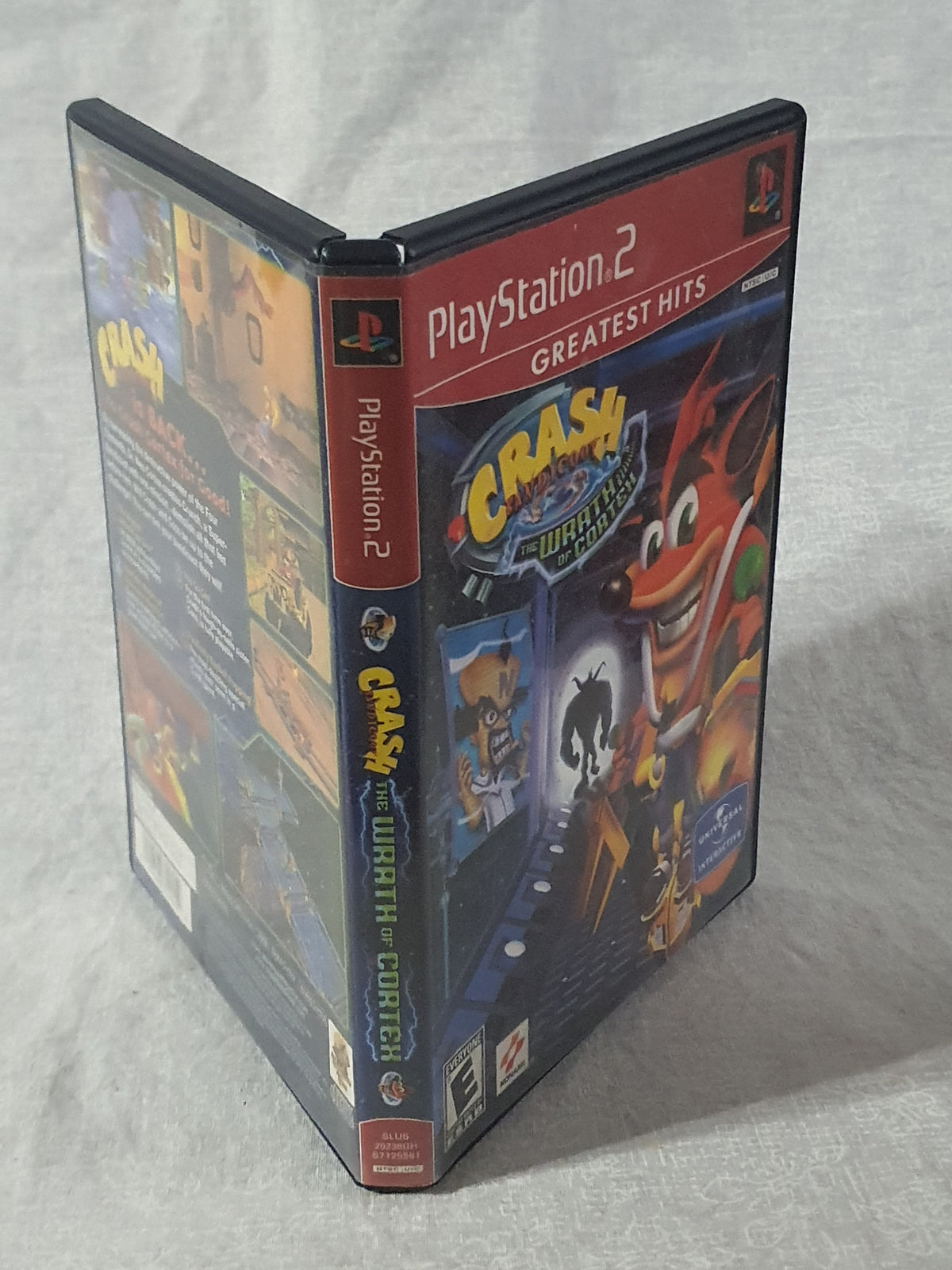 Crash Bandicoot Wrath Of Cortex PS2 PlayStation 2 2001 Platformer Tested Very Good Complete Collector Registration Card Original Classic