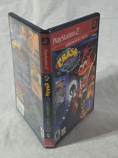 Crash Bandicoot Wrath Of Cortex PS2 PlayStation 2 2001 Platformer Tested Very Good Complete Collector Registration Card Original Classic