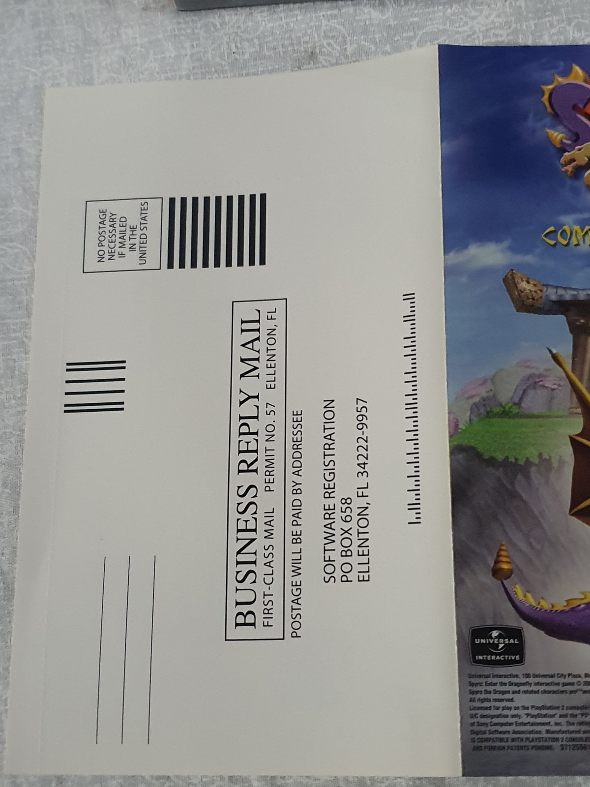 Crash Bandicoot Wrath Of Cortex PS2 PlayStation 2 2001 Platformer Tested Very Good Complete Collector Registration Card Original Classic