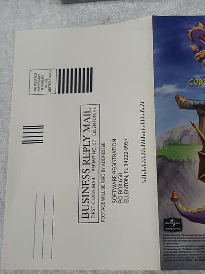 Crash Bandicoot Wrath Of Cortex PS2 PlayStation 2 2001 Platformer Tested Very Good Complete Collector Registration Card Original Classic